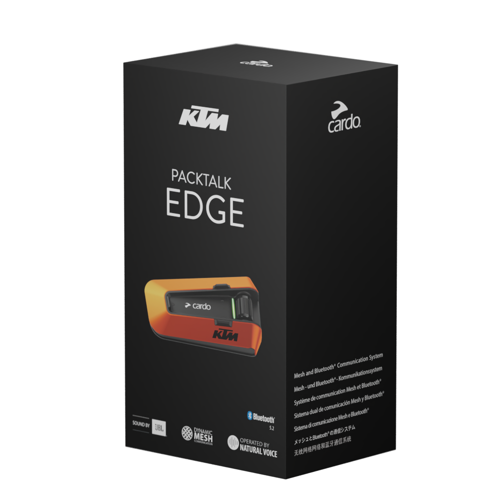 CARDO EDGE BLUETOOTH KTM SPECIAL EDITION
