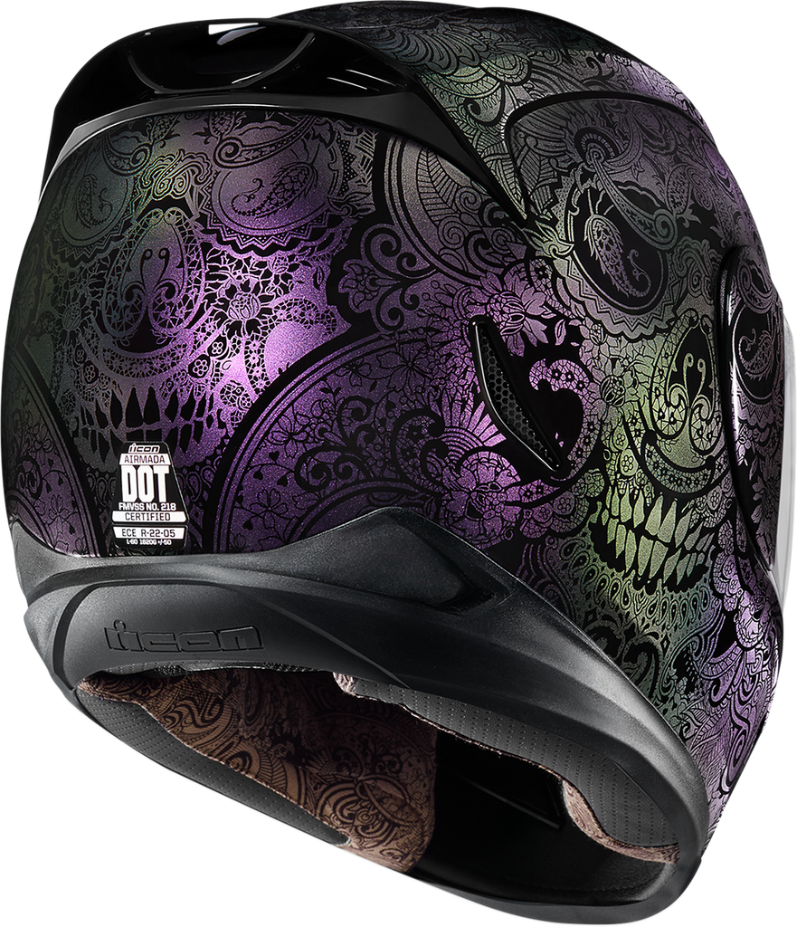 セキュリティ・セーフティ ICON AIRMADA CHANTILLY OPAL HELMET ICON Airmada Chantilly Opal Helmet Review at RevZilla.com