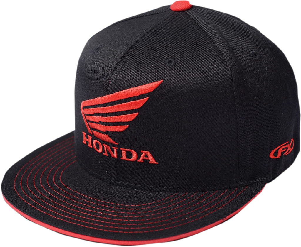HONDA ホンダ 半帽 ヘルメット ウイングロゴ HAT HONDA WING BLACK – MOTOSTYLEONLINE