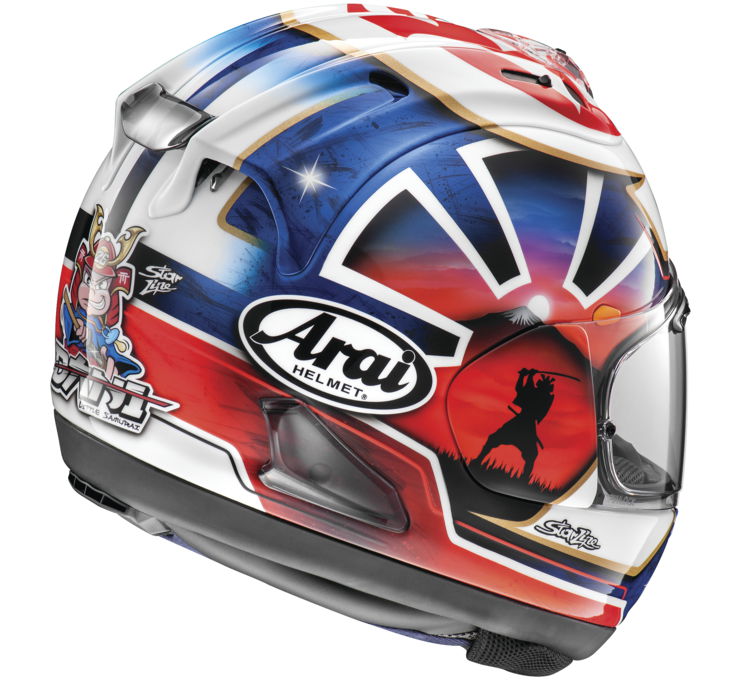 Arai Corsair-X Dani Samurai-2 Helmet – MOTOSTYLEONLINE