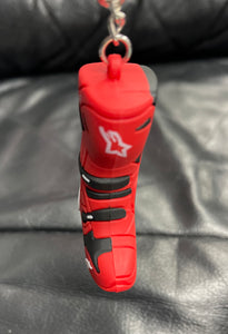 KEY FOB ALPINESTARS NEW TECH 10 BOOT KEYCHAIN