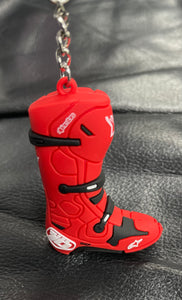 KEY FOB ALPINESTARS NEW TECH 10 BOOT KEYCHAIN