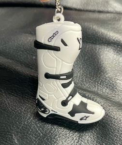 KEY FOB ALPINESTARS NEW TECH 10 BOOT KEYCHAIN