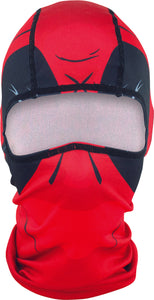 BALACLAVA POLISHEDYESTER RED DAWN