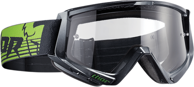 GOGGLE CONQUER GUNMTL/GRN