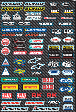 DECAL SHEET SPONSOR MICRO