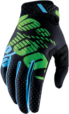 GLOVE RIDEFIT BLK/LM