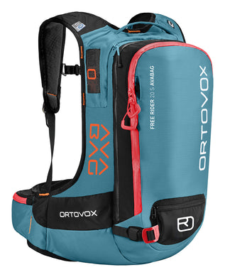 ORTOVOX FREE RIDER 20 S AVABAG KIT AQUA