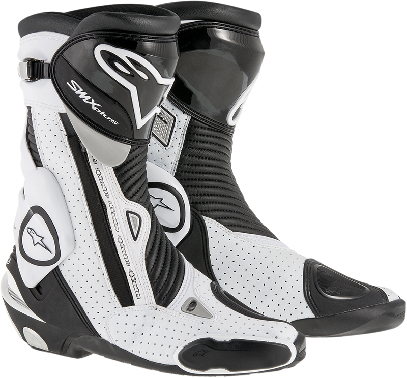 BOOT SMX PLUS VNT B/W – MOTOSTYLEONLINE