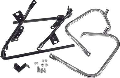 CHROME RR SADDLE BAG GUARD KIT 2009-13 FLHX/FLTR MODELS