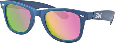 Throwback Winna Sunglasses Steel Blue W/Smoke Purple