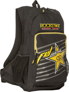 Rockstar Jump Backpack Black/Yellow 18"x14"x6"