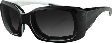 Ava Sunglasses Black Pearl W/Smoke Lens