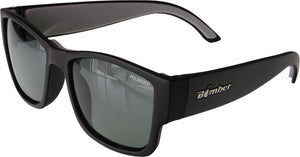 GOMER BOMB FLOATING SUNGLASSES MATTE BLACK W/POLAR SMOKE