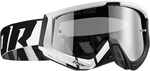 GOGGLE SNIP BARRED BK/WH