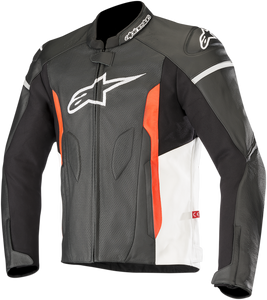 JACKET FASTER P B/W/R