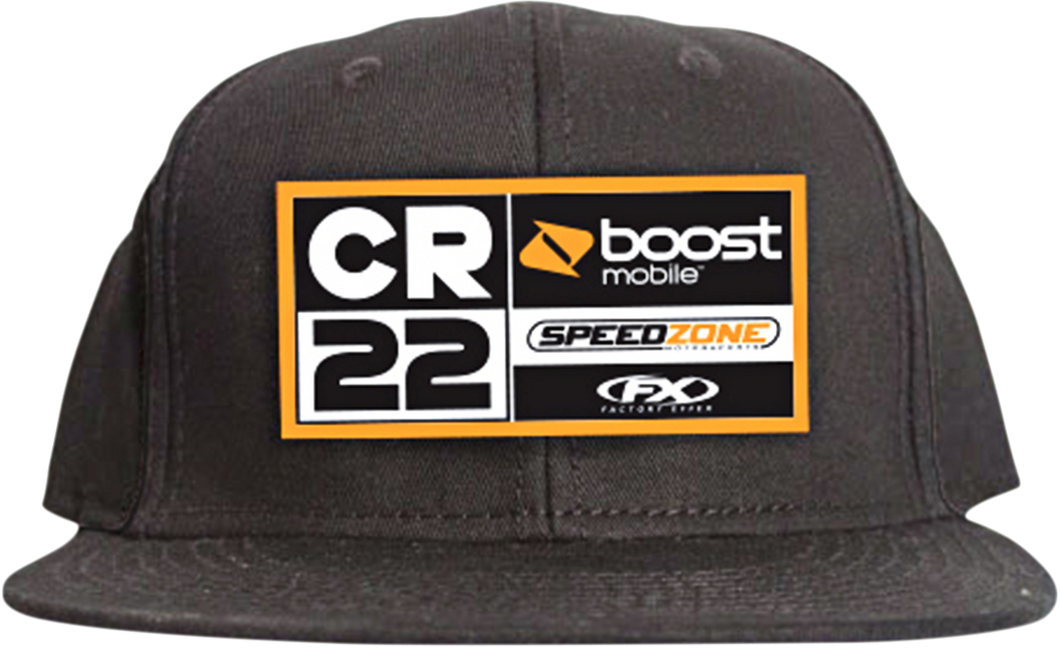 HAT CR22 TEAM BLACK