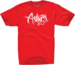 TEE SCRIPTIVE RED