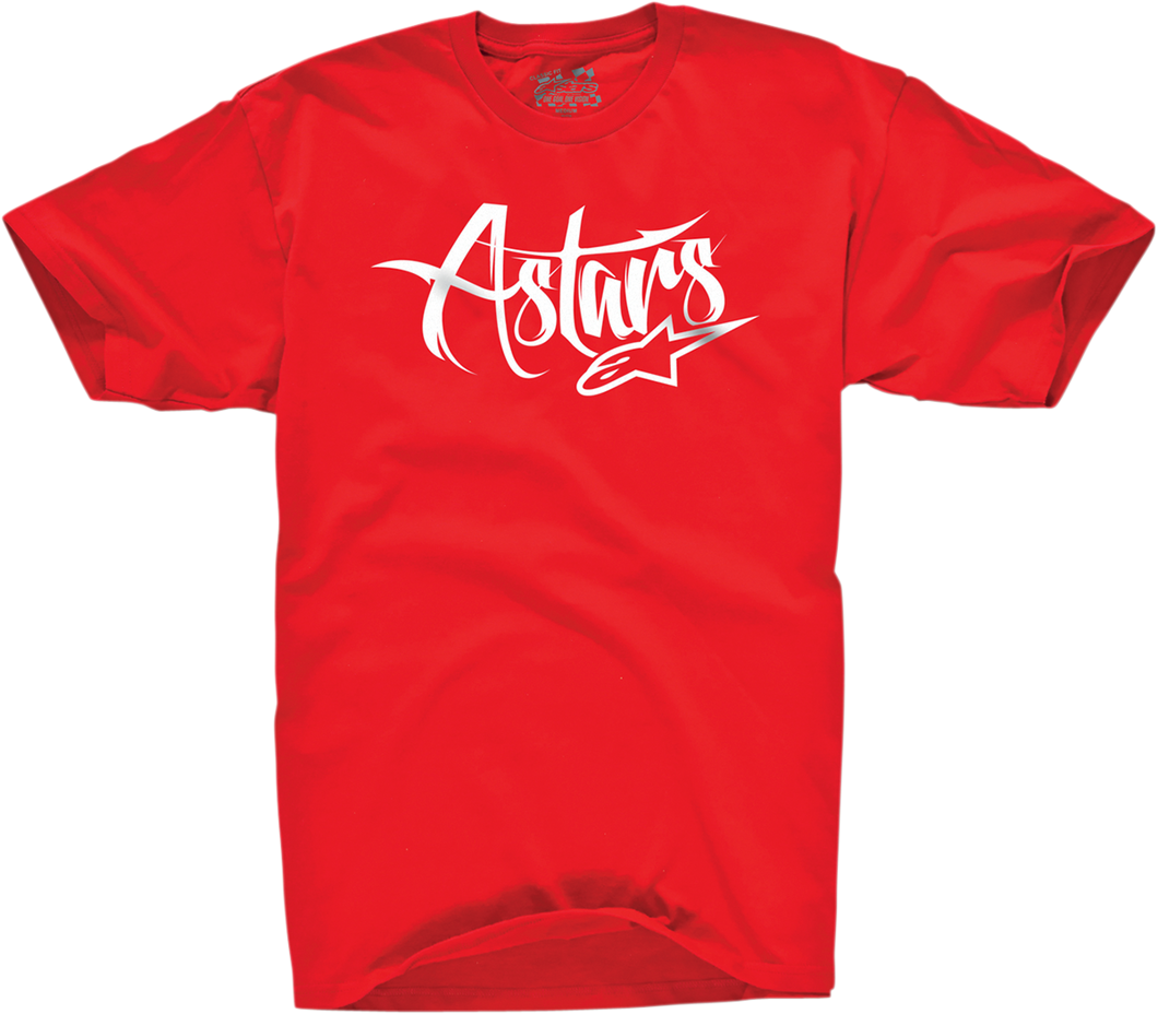 TEE SCRIPTIVE RED