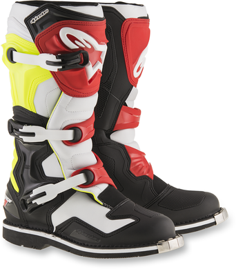 BOOT TECH1 BK/WT/YL/RD