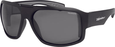MEGA BOMB SUNGLASSES MATTE BLACK W/SMOKE POLARIZED