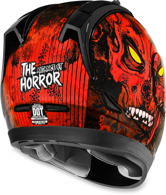 HELMET ALGT HORROR RED