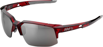 SUNGLASS SPCE RD/SIL MIR