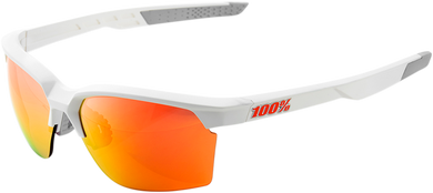 SUNGLASS SPCP WHT/RD MIR