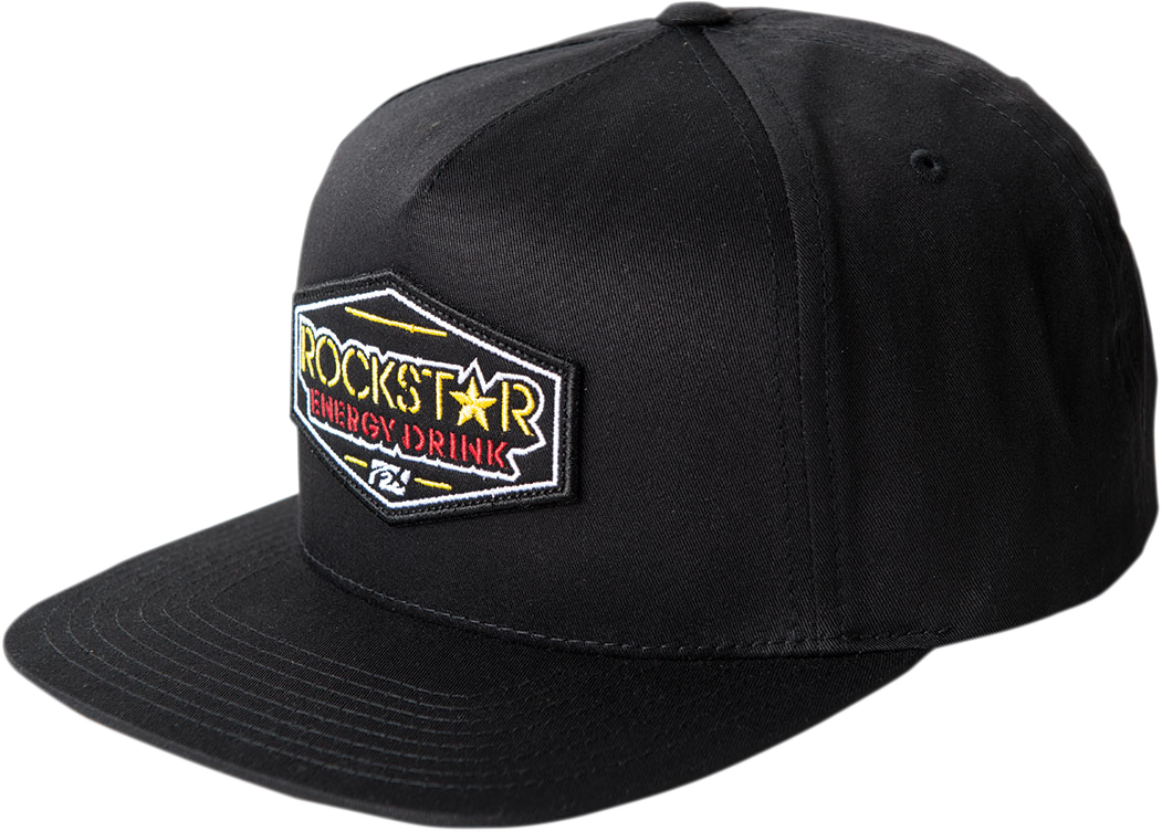 HAT ROCKSTAR EMBLEM BLK