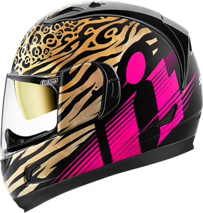 Icon hot sale cheetah helmet