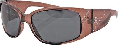 Boise Sunglasses Crystal Brown Smoked Lens