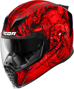 HELMET AFLT KROM RED – MOTOSTYLEONLINE