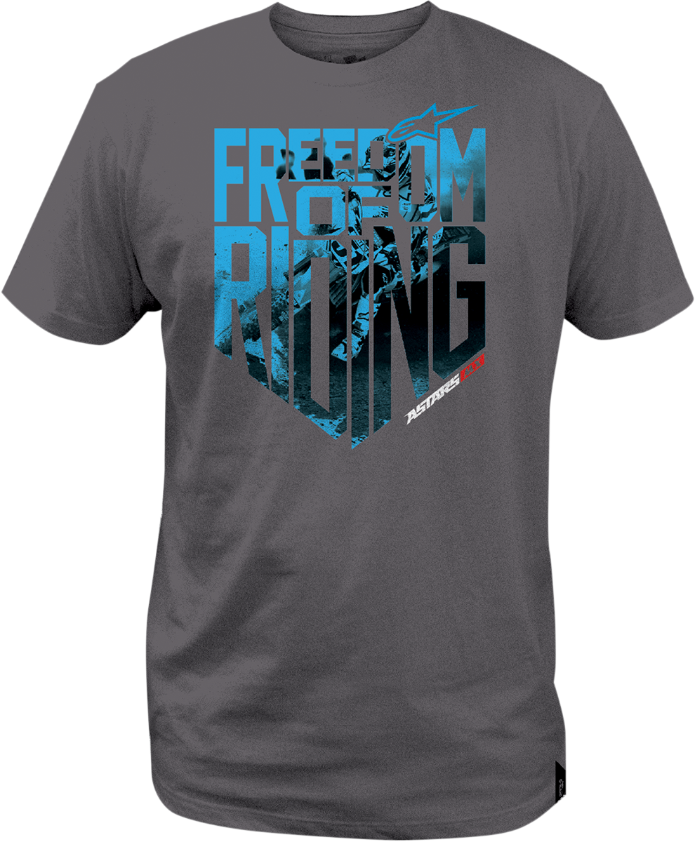 TEE FREEDOM PHOTO GREY