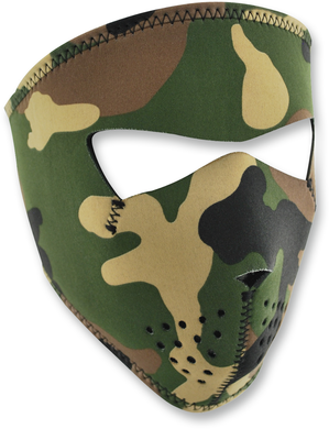 FULL MASK WOOD CAMO SMALL
