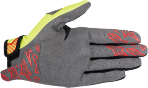 GLOVE S7Y TRACK YL/BK