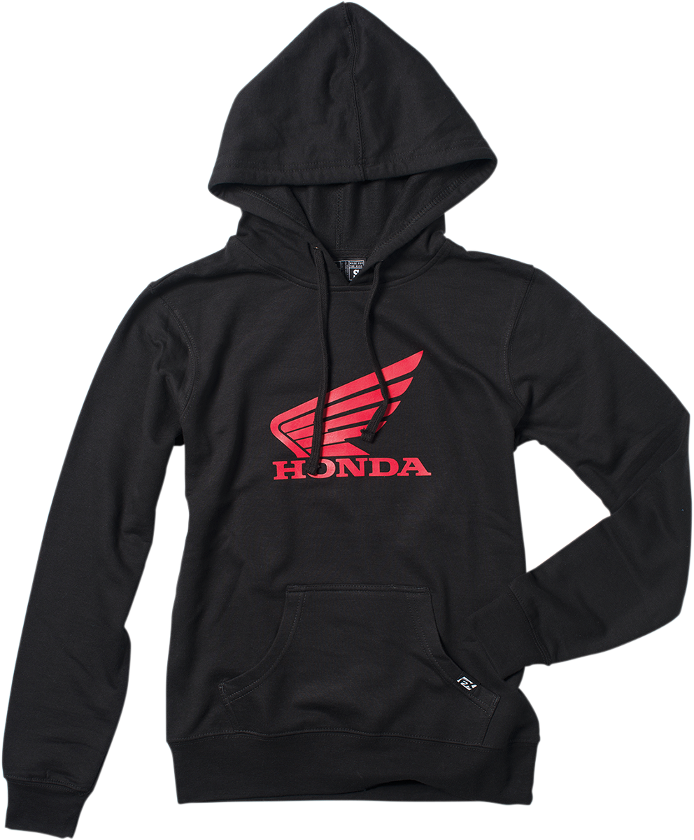 HOODY WM HON WING BLK