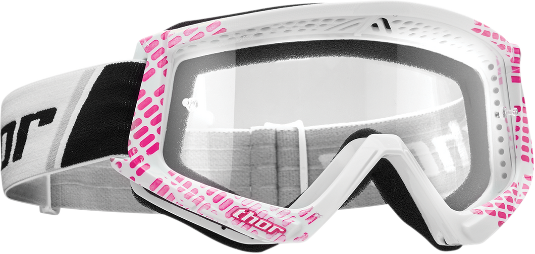 GOGGLE COMBAT CAP PK/WH