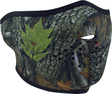 Neoprene Half Mask Forest Camo