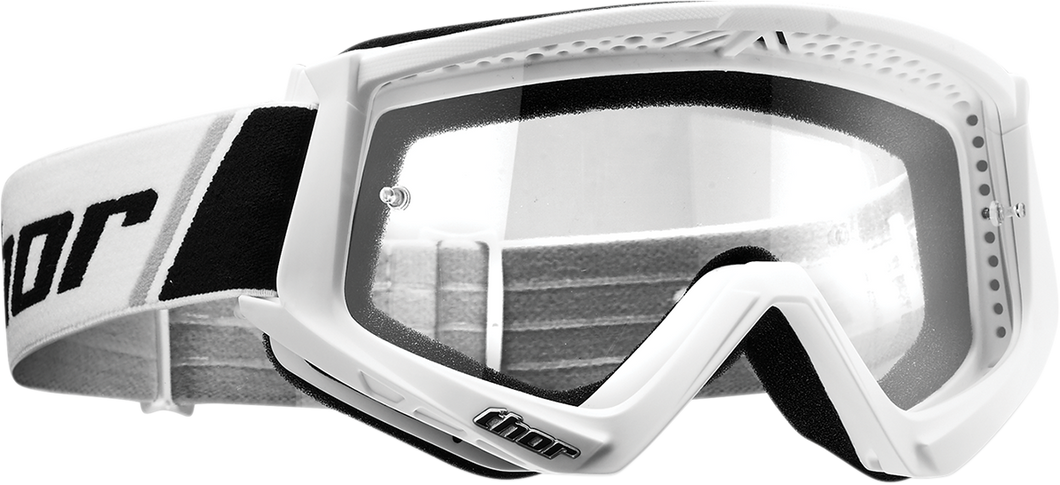 GOGGLE COMBAT WHITE/BLACK