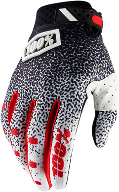 GLOVE RIDEFIT BLK/WHT