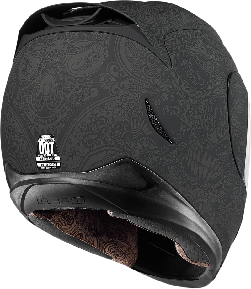 icon airmada chantilly helmet australia HELMET AM CHANTILLY BK