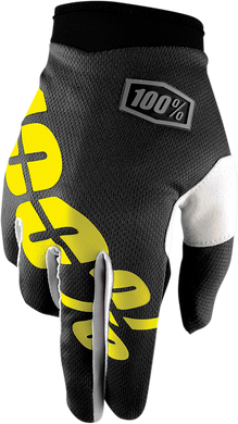 GLOVE ITRACK YTH BK/YL