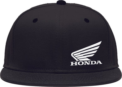 Honda Wing Snap Back Hat Black