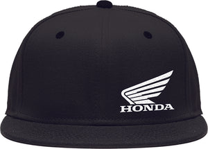 Honda Wing Snap Back Hat Black