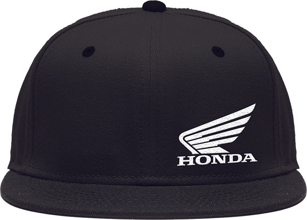 Honda Wing Snap Back Hat Black