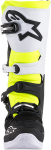 BOOT T5 BK/WT/YL FL