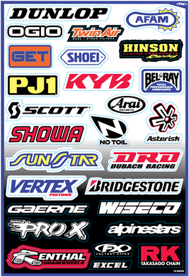 DECAL,SPONSOR KIT A