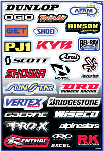 DECAL,SPONSOR KIT A