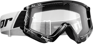 GOGGLE COMBAT WEB BK/WH