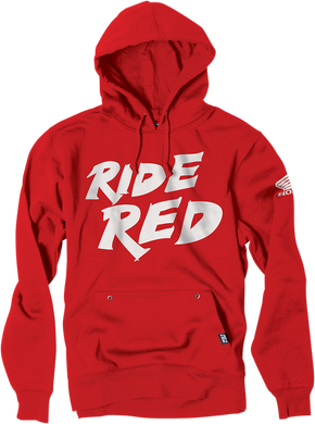 HOODY HONDA YTH RED